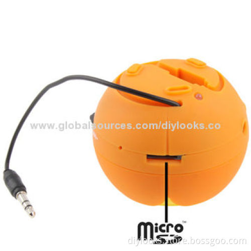 Hamburg Style Retractable Mini Speaker